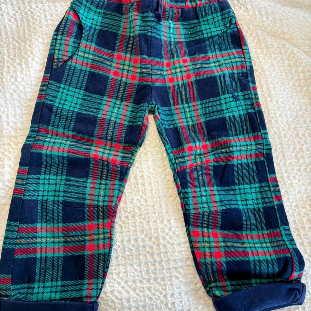 Joules Kids Holiday Plaid Pants